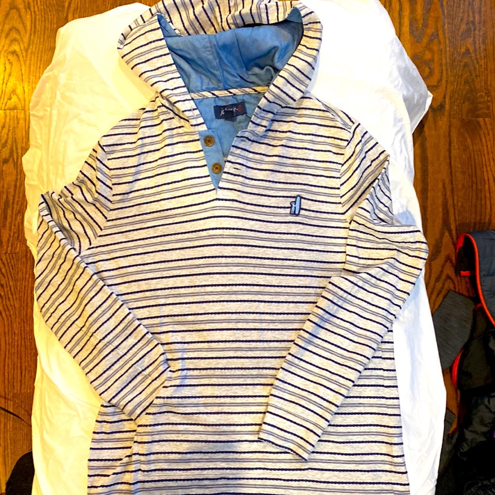 Johnnie-O cotton hoodie (size 16)